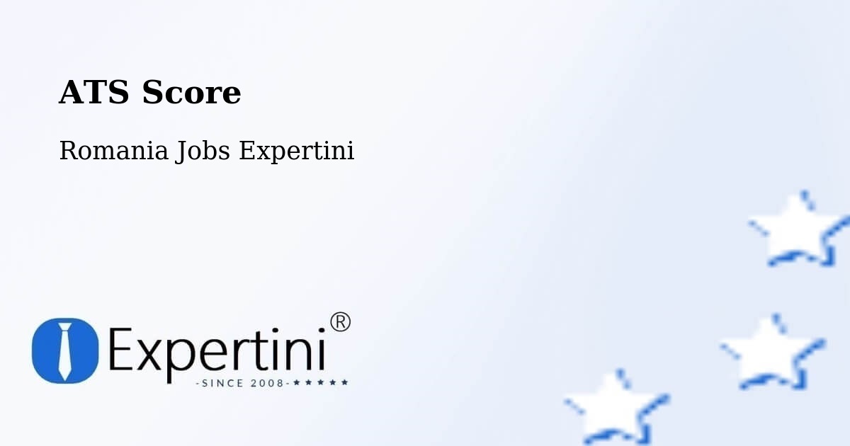 Resume ATS Score & Job Description Match Tool – Secui - Romania Jobs Expertini